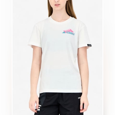 ADIDAS Terrex Exploration Graphic Tee White