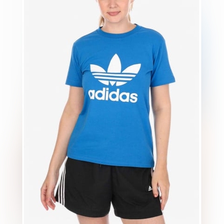 ADIDAS Originals Adicolor Classics Trefoil Tee Blue Bird