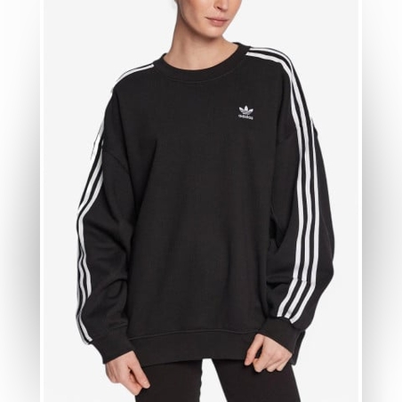 ADIDAS Adicolor Classics Oversized Sweatshirt Black