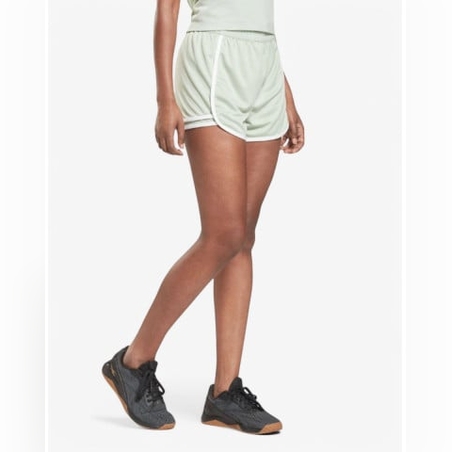 REEBOK Workout Ready High-Rise Shorts Light Green