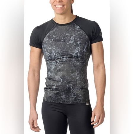 REEBOK CrossFit Paddle Tee Black