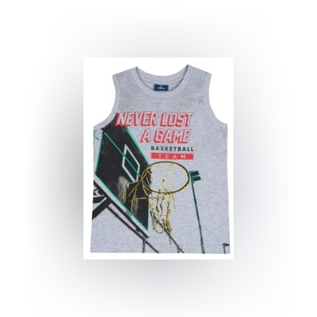 CHICCO Boys Never Lost A Game Tank Light Grey