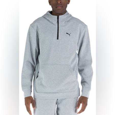 PUMA Rad/Cal Half-Zip Hoodie Grey