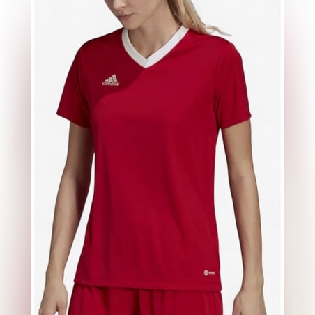 ADIDAS Entrada 22 Tee Red