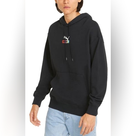 PUMA Brand Love Multiplacement Hoodie Black
