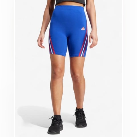 ADIDAS Sportswear Future Icons 3-Stripes Biker Shorts Blue