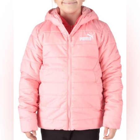 PUMA Essentials Padded Jacket Peach Smoothie