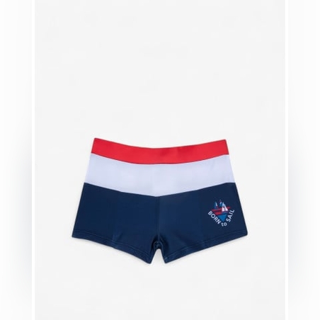 CHICCO Boys Born To Sail Swim Shorts Blue/White