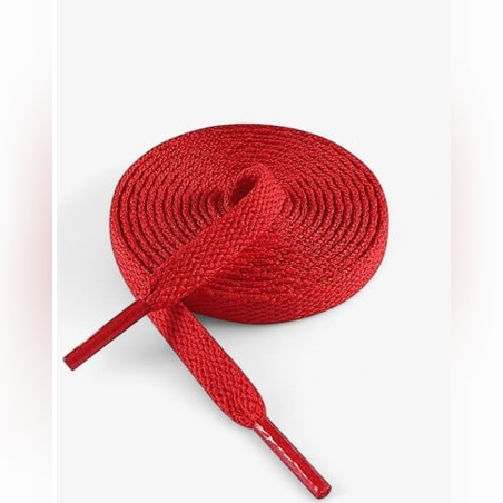 BAMA Flat Cotton Laces Red 120cm