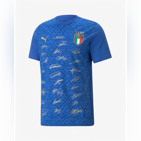 PUMA x FIGC Italy Signature Winner Tee Blue