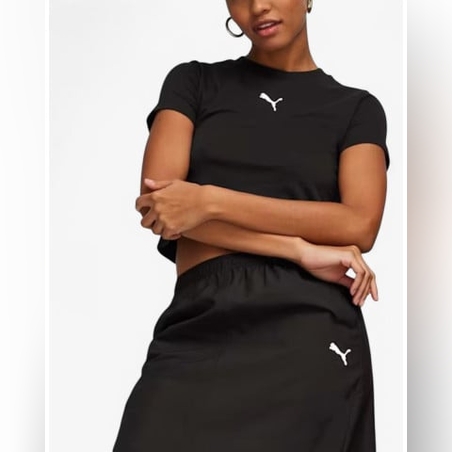 PUMA Dare To Baby Tee Black