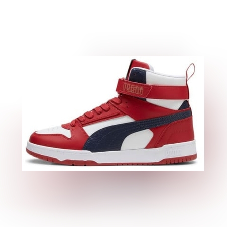 PUMA Rebound Game Shoes White/Red