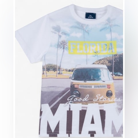 CHICCO Boys Miami Tee White/Multi