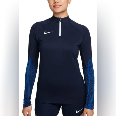 NIKE Dri-Fit Strike 23 Drill Top Navy/Royal Blue