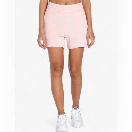PUMA Classics Pintuck Shorts Pink