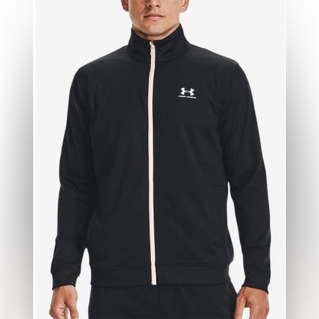 UNDER ARMOUR Sportstyle Tricot Jacket Black/White