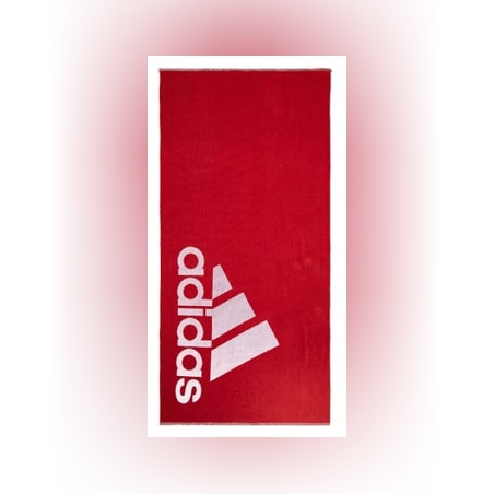ADIDAS Swim Towel Large Red/White