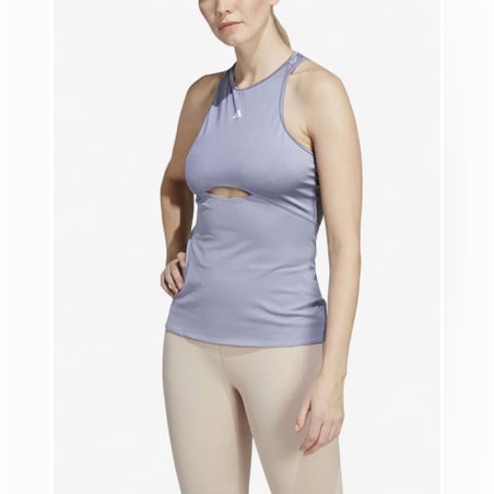ADIDAS Hiit Aeroready Training Tank Top Silver Violet