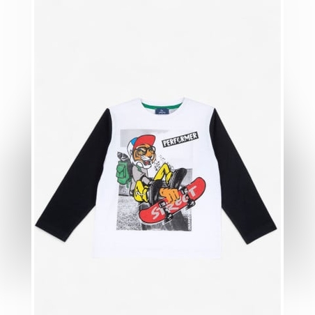 CHICCO Boys Blouse White/Multi