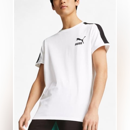 PUMA T7 Iconic Tee White