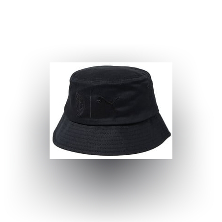 PUMA x AC Milan Fan Bucket Hat Black