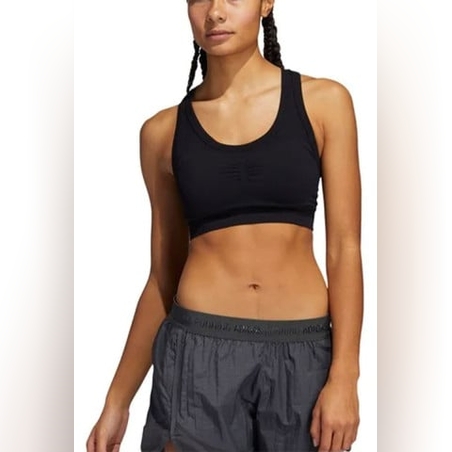 ADIDAS Studio Bra Black
