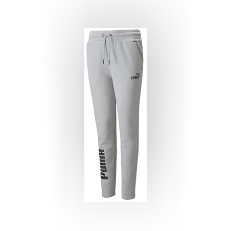 PUMA Power Fleece Sweatpants Gray Jr