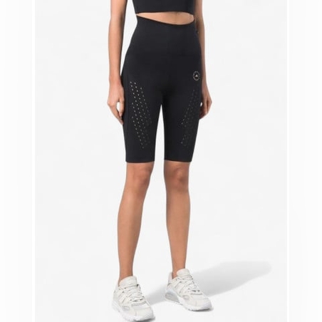 ADIDAS x Stella McCartney TruePurpose High-Waist Biker Shorts Black