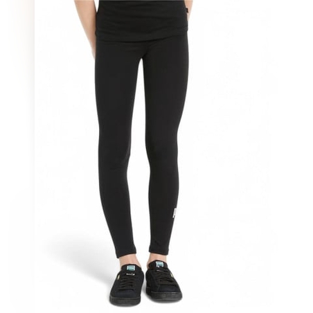 PUMA Essentials+ Logo Leggings Black