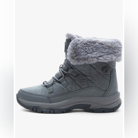 SKECHERS Trego Winter Feelings Boots Grey