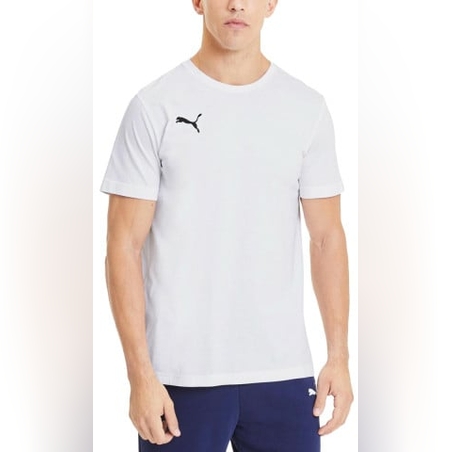 PUMA TeamGoal 23 Casuals Tee White