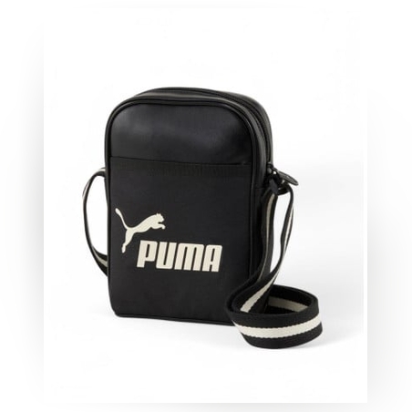 PUMA Campus Compact Portable Shoulder Bag Black