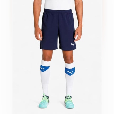 PUMA IndividualRISE Football Shorts Navy