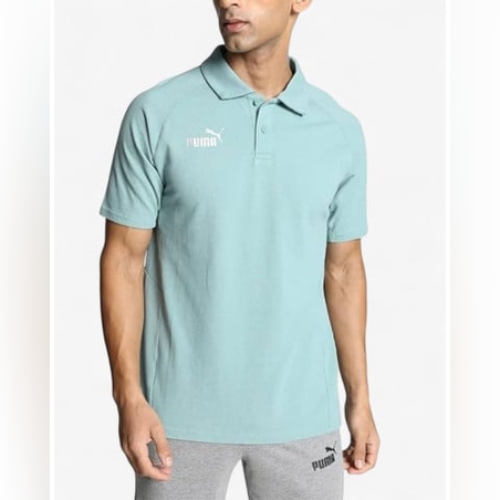 PUMA TeamFinal Casuals Polo Green