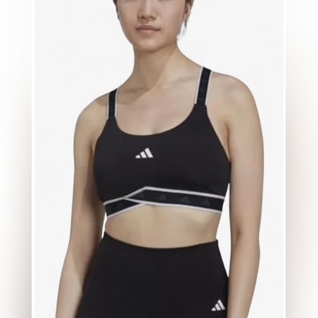 ADIDAS Powerimpact Training Medium-Support Techfit Bra Black