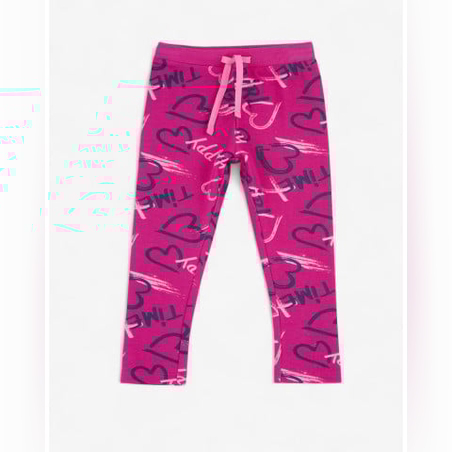 CHICCO Girls Printed Pants Pink