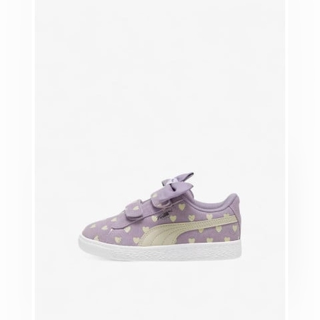 PUMA Suede Classic Re-Bow Shoes Purple Jr