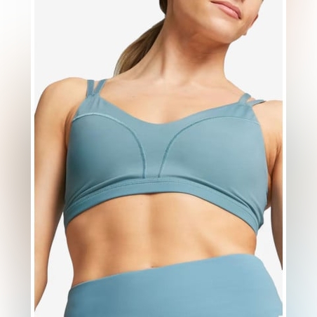 PUMA Eversculpt Low Support Training Bra Blue