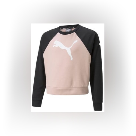 PUMA Modern Sports Crewneck Sweatshirt Pink/Black