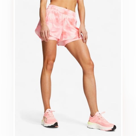 PUMA Ultraweave 2 In1 Running Shorts Pink