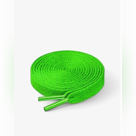 BAMA Flat Cotton Laces Green 120cm 120-1643-green