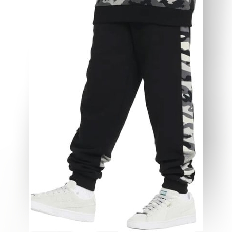 PUMA Essentials+ Camo Pants Black/Grey