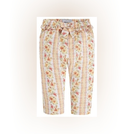 MAYORAL Flower Summer Pant Orange