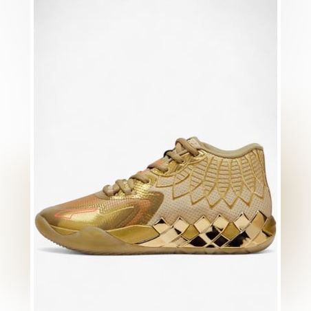 PUMA x LaMelo Ball Mb.01 Basketball Shoes Metallic Gold
