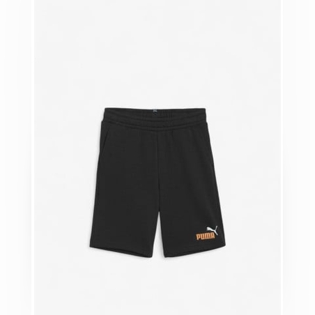 PUMA Essentials+ 2 Color Logo Shorts Black