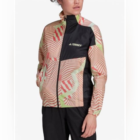 ADIDAS Terrex Trail Print Windbreaker Multicolor