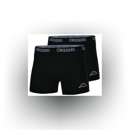 KAPPA 2-Packs Boxershorts Black