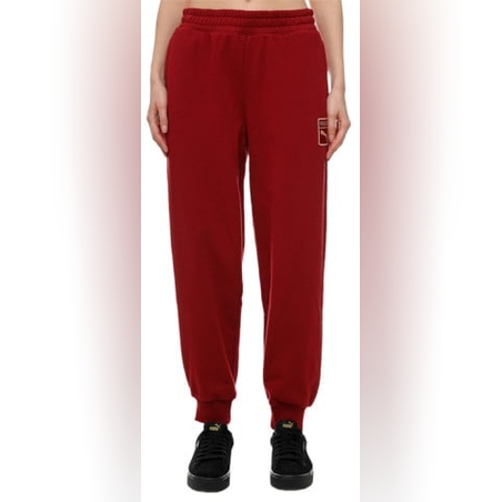 PUMA x Vogue Relaxed Fit Sweatpants Red