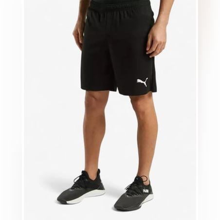 PUMA IndividualRISE Football Shorts Black