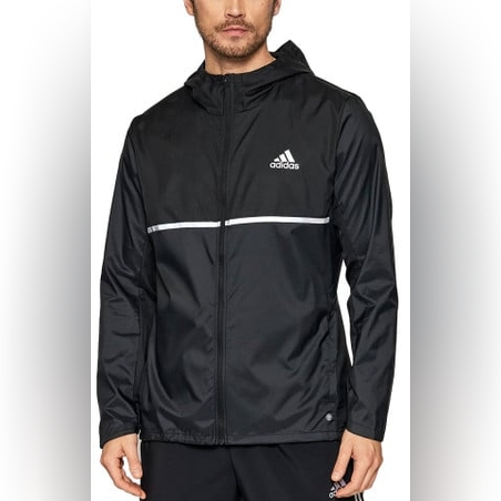 ADIDAS Performance Own The Run Hooded Jacket Black